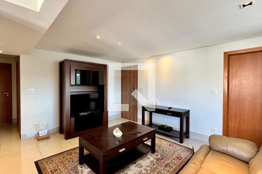 sala  de apartamento à venda com 3 quartos, 120m² em Buritis, Belo Horizonte