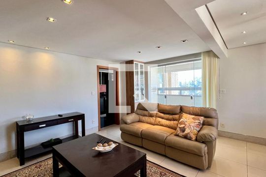 sala  de apartamento à venda com 3 quartos, 120m² em Buritis, Belo Horizonte