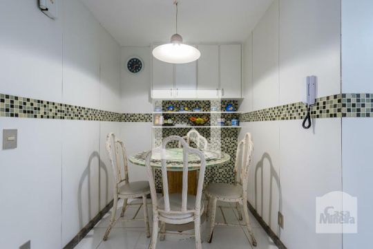 cozinha de apartamento à venda com 4 quartos, 180m² em Santa Lúcia, Belo Horizonte
