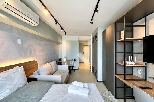 Sala/Quarto de kitnet/studio à venda com 1 quarto, 32m² em Centro, Rio de Janeiro