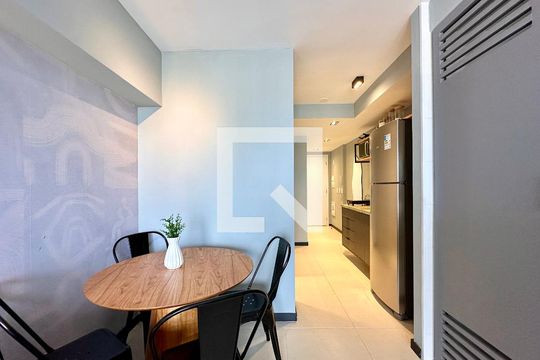 Cozinha de kitnet/studio à venda com 1 quarto, 32m² em Centro, Rio de Janeiro