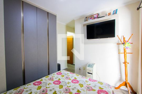 Quarto 1 - Suíte de apartamento à venda com 2 quartos, 146m² em Vila Homero Thon, Santo André