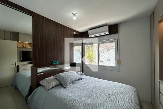 Quarto de apartamento à venda com 2 quartos, 59m² em Vila Nova, Novo Hamburgo