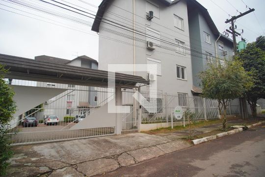 Fachada de apartamento à venda com 2 quartos, 59m² em Vila Nova, Novo Hamburgo