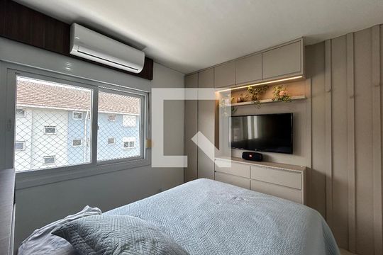 Quarto de apartamento à venda com 2 quartos, 59m² em Vila Nova, Novo Hamburgo