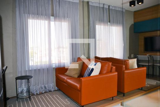 Sala/Quarto/Cozinha de apartamento para alugar com 1 quarto, 20m² em Santa Paula, São Caetano do Sul