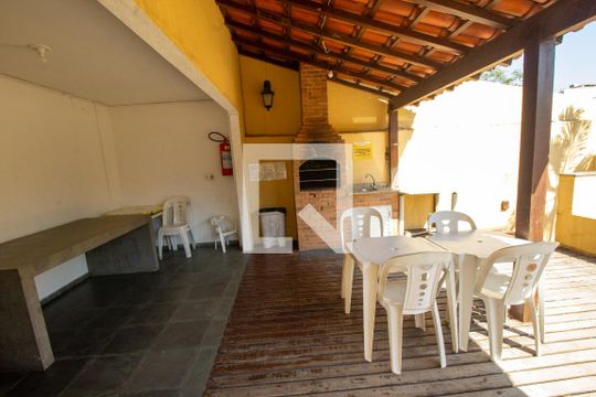 Área Comum - Churrasqueira de casa de condomínio à venda com 2 quartos, 55m² em Recreio dos Bandeirantes, Rio de Janeiro