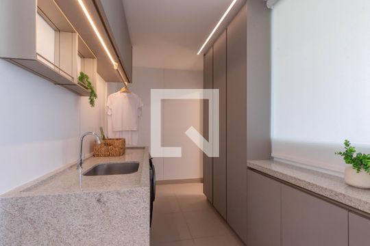 Área de Serviço de apartamento à venda com 4 quartos, 177m² em Vale do Sereno, Nova Lima