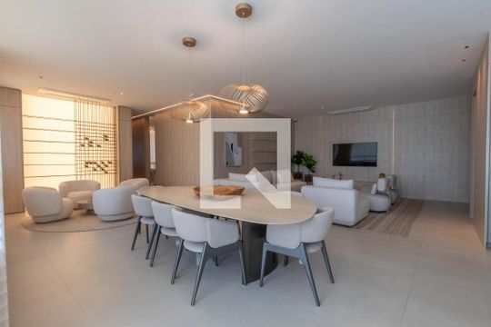 Sala de apartamento à venda com 4 quartos, 177m² em Vale do Sereno, Nova Lima