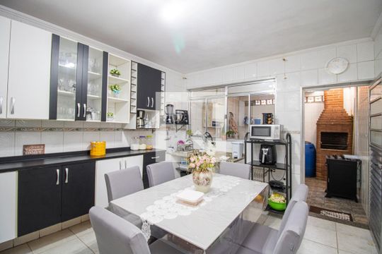 Cozinha de casa à venda com 3 quartos, 120m² em Jardim Brasil (zona Norte), São Paulo