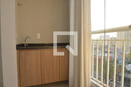 Varanda da Sala de apartamento para alugar com 2 quartos, 54m² em Casa Branca, Santo André