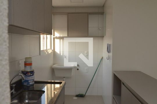 Área de Serviço de apartamento para alugar com 2 quartos, 54m² em Casa Branca, Santo André