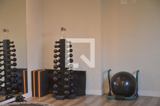 Área comum - Academia de apartamento para alugar com 2 quartos, 54m² em Casa Branca, Santo André
