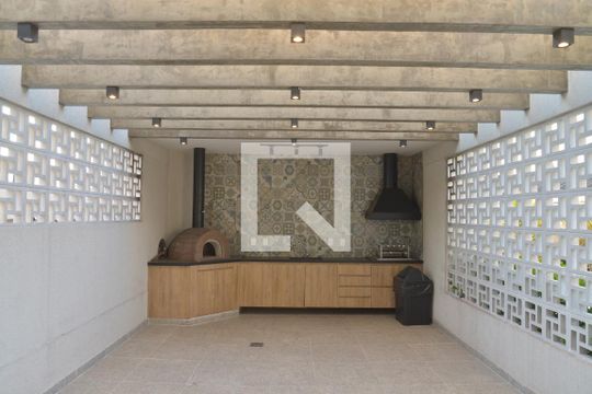 Área comum - Churrasqueira de apartamento para alugar com 2 quartos, 54m² em Casa Branca, Santo André