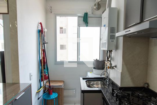 Área de serviço de apartamento para alugar com 1 quarto, 36m² em Cambuci, São Paulo