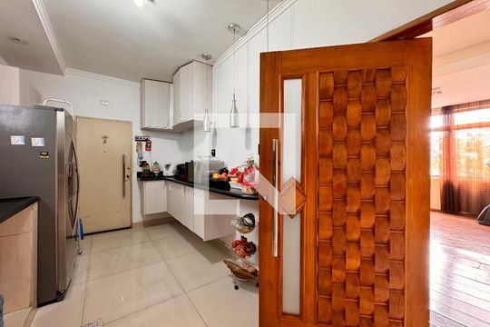 Cozinha de apartamento à venda com 3 quartos, 140m² em Jardim, Santo André
