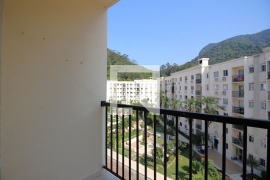 Sala - Varanda de apartamento à venda com 3 quartos, 72m² em Jacarepaguá, Rio de Janeiro