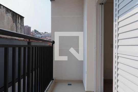 Varanda da Suíte de apartamento para alugar com 1 quarto, 49m² em Santana, São Paulo