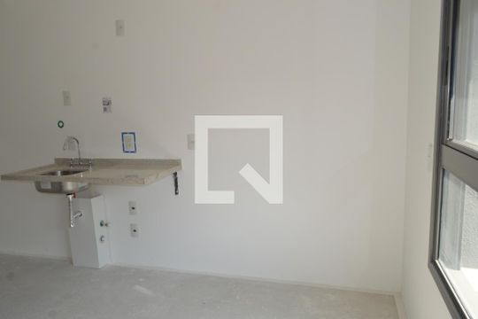 Cozinha de kitnet/studio à venda com 1 quarto, 19m² em Ipiranga, São Paulo
