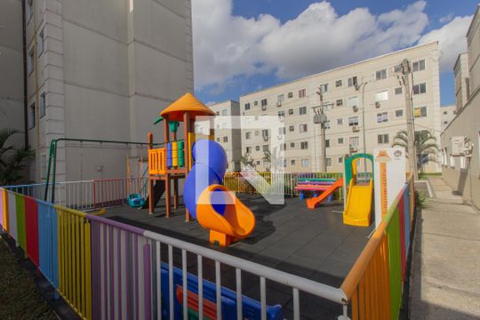 Área comum - Playground de apartamento para alugar com 2 quartos, 42m² em São José, Canoas