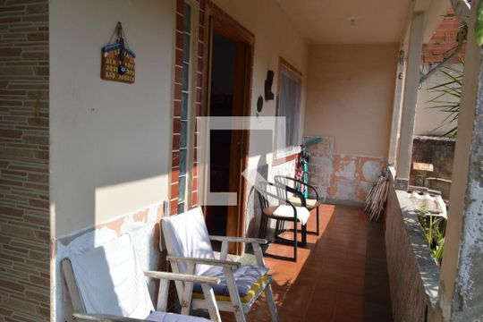 Varanda de casa de condomínio à venda com 4 quartos, 96m² em Tanque, Rio de Janeiro