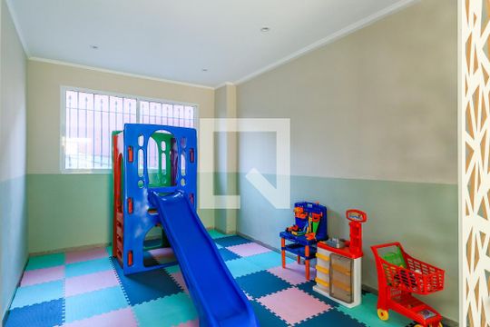 Área comum - Brinquedoteca de apartamento para alugar com 1 quarto, 45m² em Santo Amaro, São Paulo