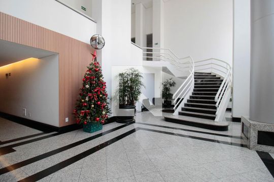 Hall social de apartamento à venda com 1 quarto, 47m² em Pinheiros, São Paulo