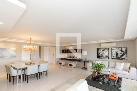 Sala de apartamento à venda com 4 quartos, 379m² em Granja Julieta, São Paulo
