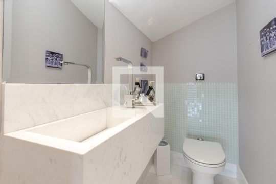 Lavabo de apartamento à venda com 4 quartos, 379m² em Granja Julieta, São Paulo