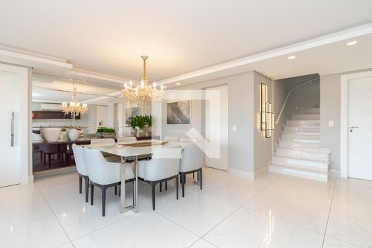 Sala de apartamento à venda com 4 quartos, 379m² em Granja Julieta, São Paulo