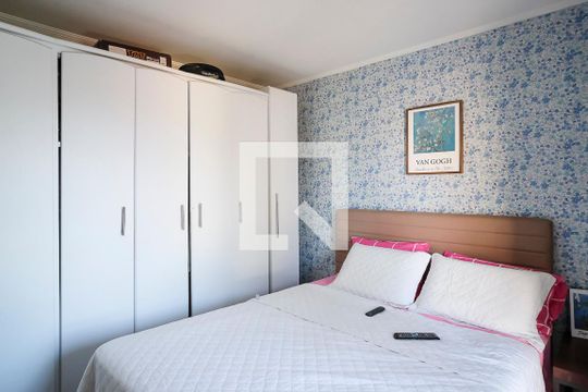 Suíte de apartamento à venda com 2 quartos, 71m² em Santa Maria, Santo André