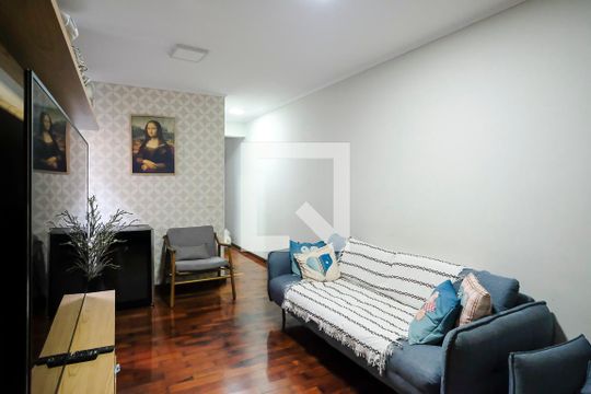 Sala de apartamento à venda com 2 quartos, 71m² em Santa Maria, Santo André