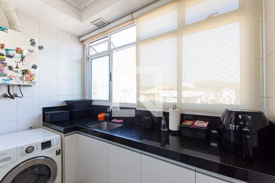 Área de Serviço de apartamento à venda com 2 quartos, 81m² em Pe Pequeno, Niterói