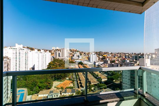 Varanda Quarto 3 de apartamento à venda com 3 quartos, 146m² em Buritis, Belo Horizonte