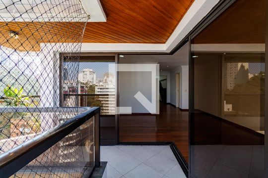 Varanda de apartamento para alugar com 4 quartos, 242m² em Vila Andrade, São Paulo