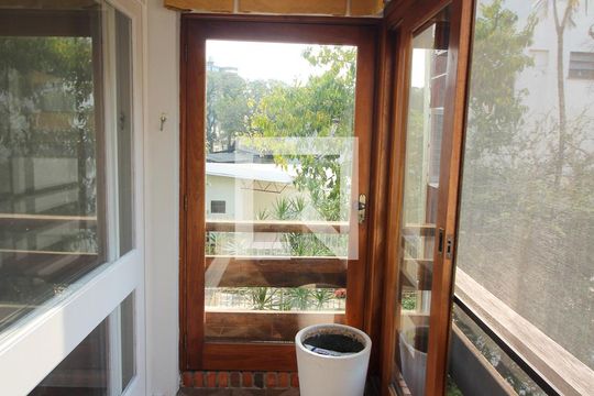 Varanda da Sala de apartamento à venda com 2 quartos, 100m² em Menino Deus, Porto Alegre