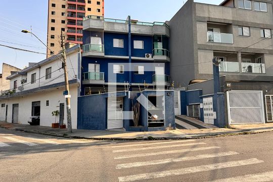 Fachada de apartamento à venda com 2 quartos, 58m² em Vila Curuçá, Santo André
