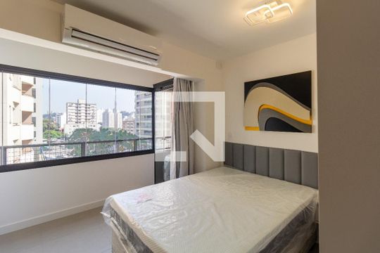 Sala / Quarto de apartamento à venda com 1 quarto, 27m² em Perdizes, São Paulo