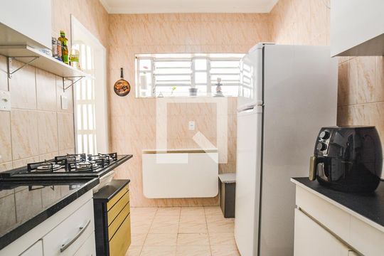 Cozinha de apartamento à venda com 3 quartos, 84m² em Jardim, Santo André