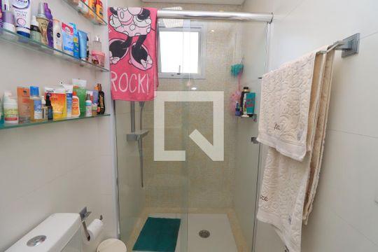 Banheiro da Suíte de apartamento para alugar com 3 quartos, 105m² em Vila Formosa, São Paulo