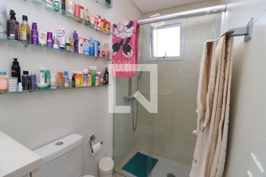 Banheiro da Suíte de apartamento para alugar com 3 quartos, 105m² em Vila Formosa, São Paulo