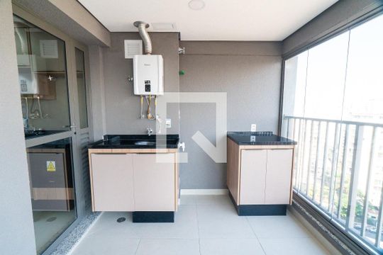 Área de Serviço de apartamento à venda com 2 quartos, 57m² em Vila Mascote, São Paulo