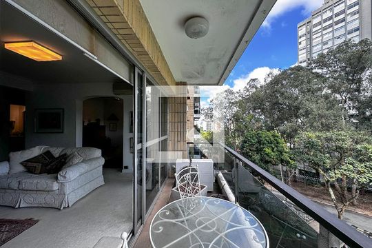 Sacada de apartamento à venda com 3 quartos, 190m² em Santo Amaro, São Paulo