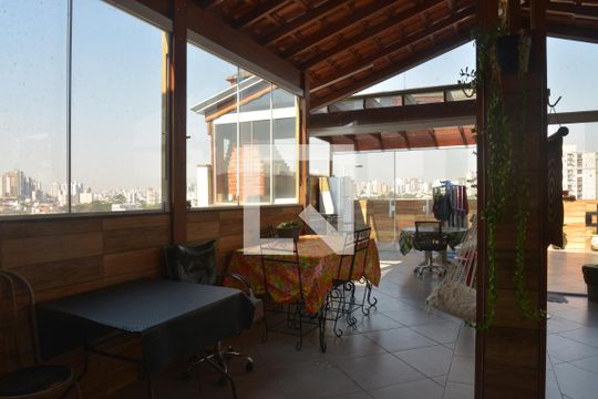Varanda de apartamento à venda com 4 quartos, 220m² em Vila Metalúrgica, Santo André