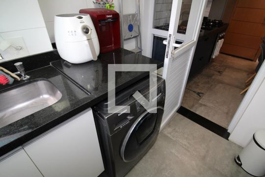 Área de Serviço de apartamento à venda com 1 quarto, 42m² em Santana, São Paulo