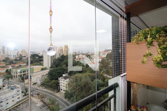 Sala / Cozinha - Varanda de apartamento à venda com 1 quarto, 42m² em Santana, São Paulo
