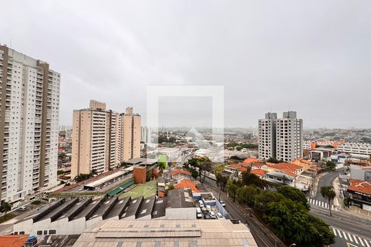 Vista da sacada de apartamento à venda com 3 quartos, 98m² em Campestre, Santo André