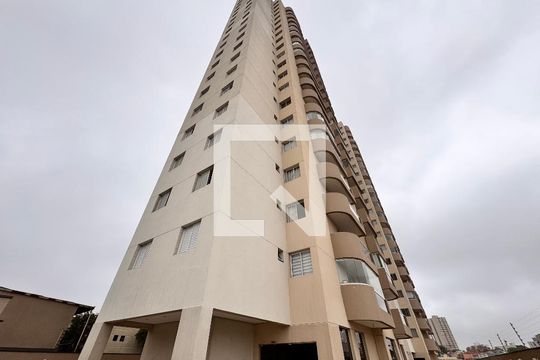 Fachada do bloco de apartamento à venda com 3 quartos, 98m² em Campestre, Santo André