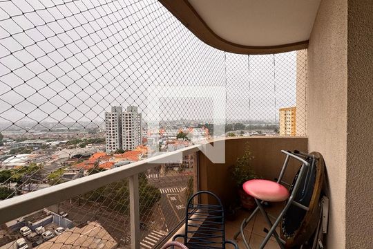 Sacada de apartamento à venda com 3 quartos, 98m² em Campestre, Santo André
