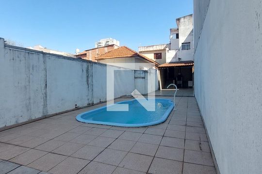 Área comum - Piscina de casa à venda com 3 quartos, 307m² em Vila São Pedro, Santo André
